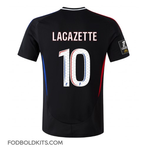 Olympique Lyonnais Alexandre Lacazette #10 Udebanetrøje 2024-25 Kortærmet